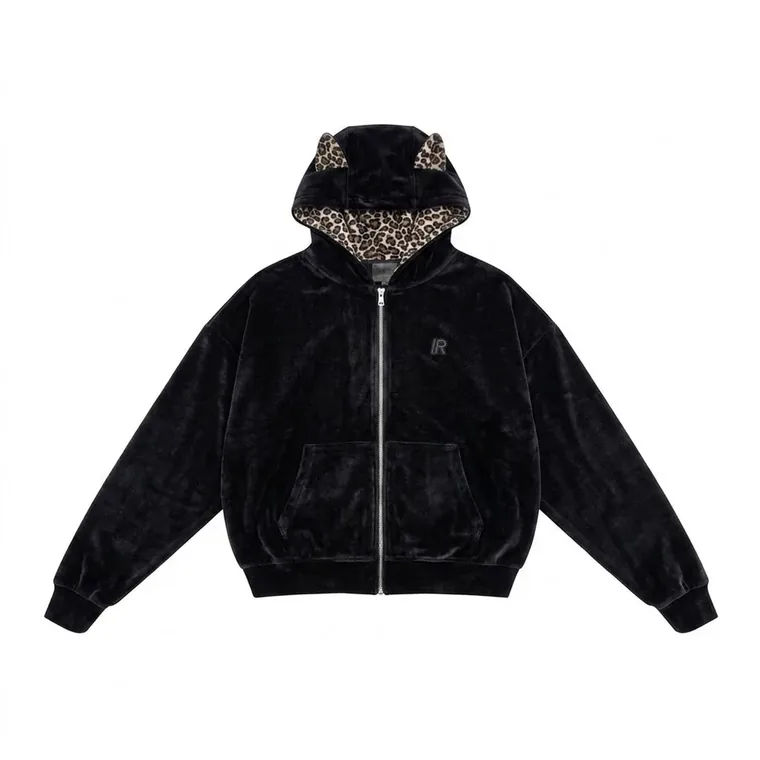 Moletom Plus Ofertas cor Preto Velvet